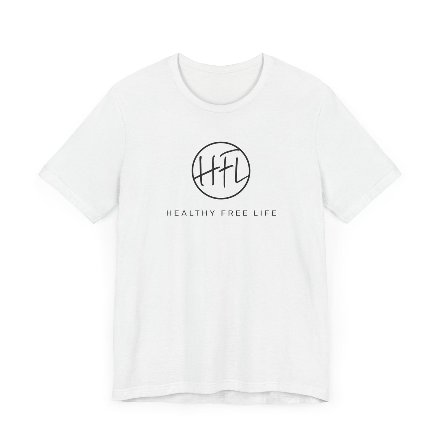 HFL center logo... | white tee