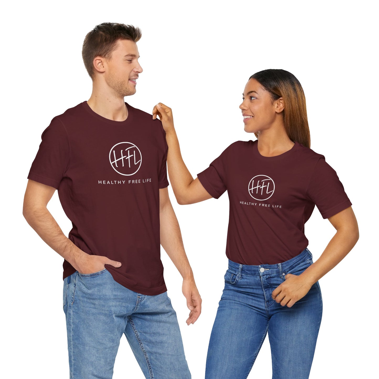 HFL center logo... color tee