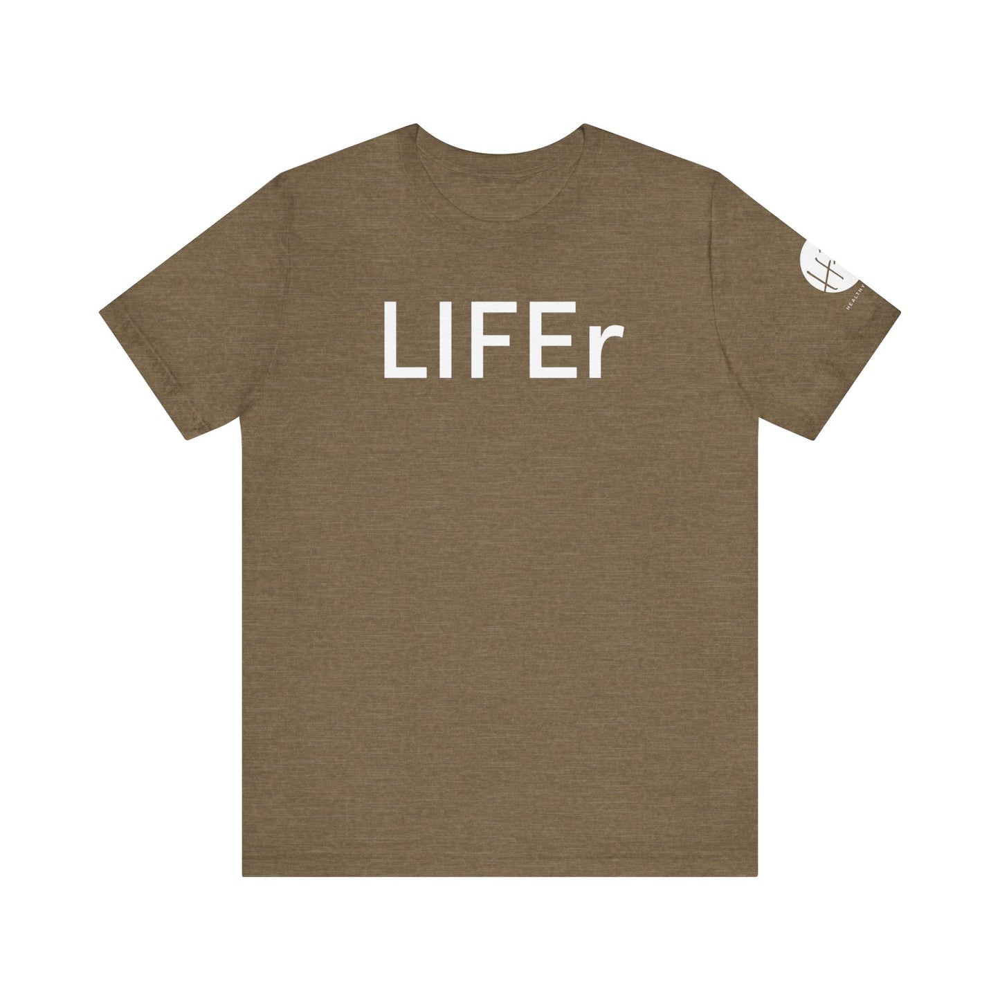 LIFEr w/ logo on sleeve | colors