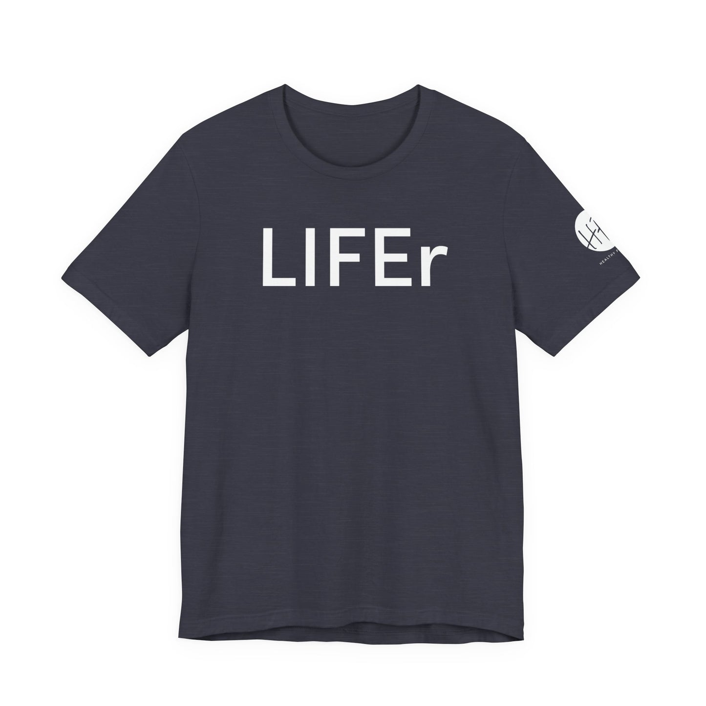 LIFEr w/ logo on sleeve | colors