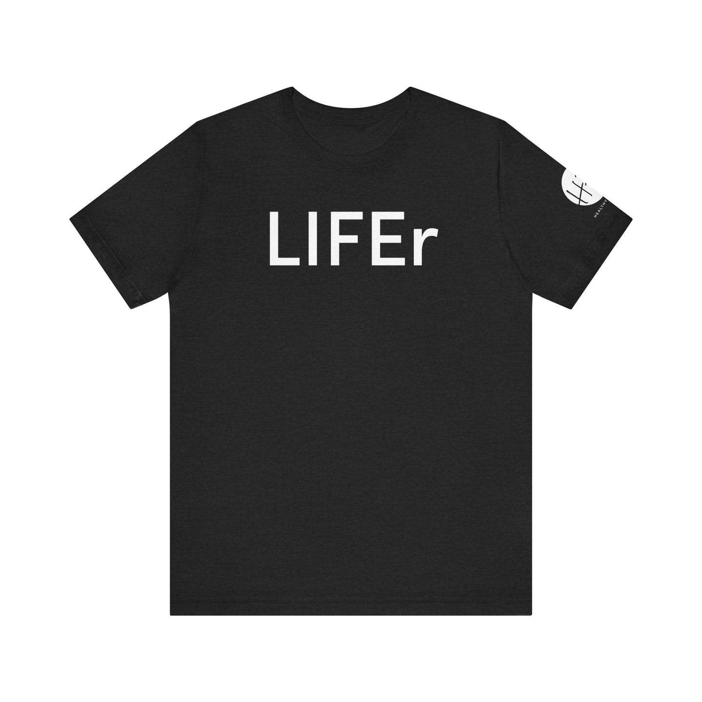 LIFEr w/ logo on sleeve | colors