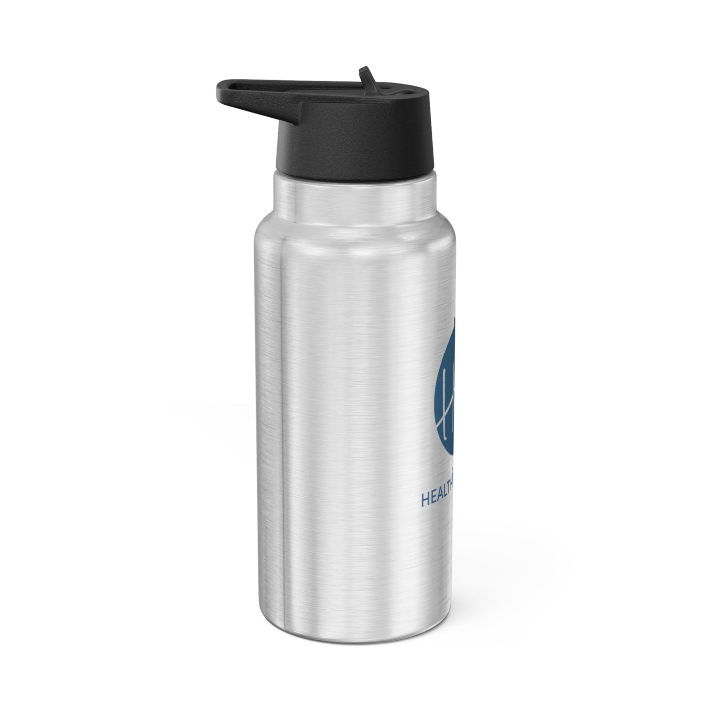 Stainless Steel Water Bottle w/ straw, 32oz
