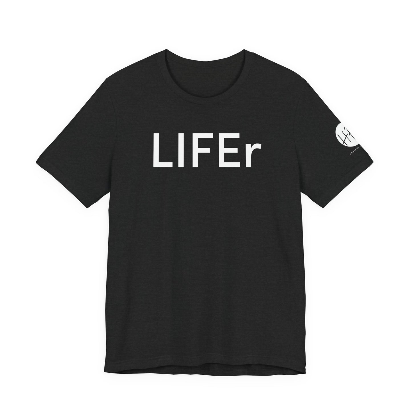 LIFEr w/ logo on sleeve | colors