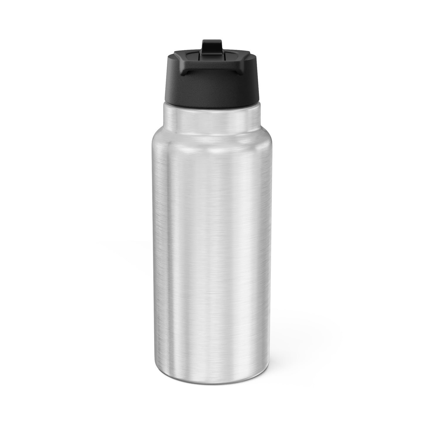 Stainless Steel Water Bottle w/ straw, 32oz