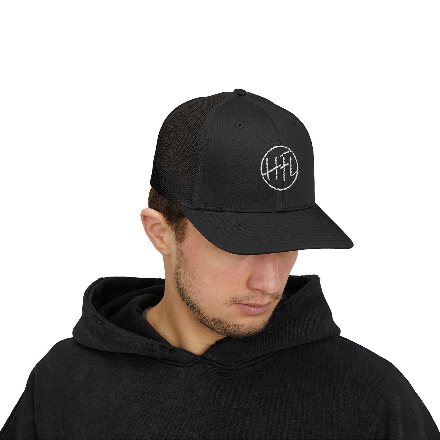Snapback Trucker Cap | black