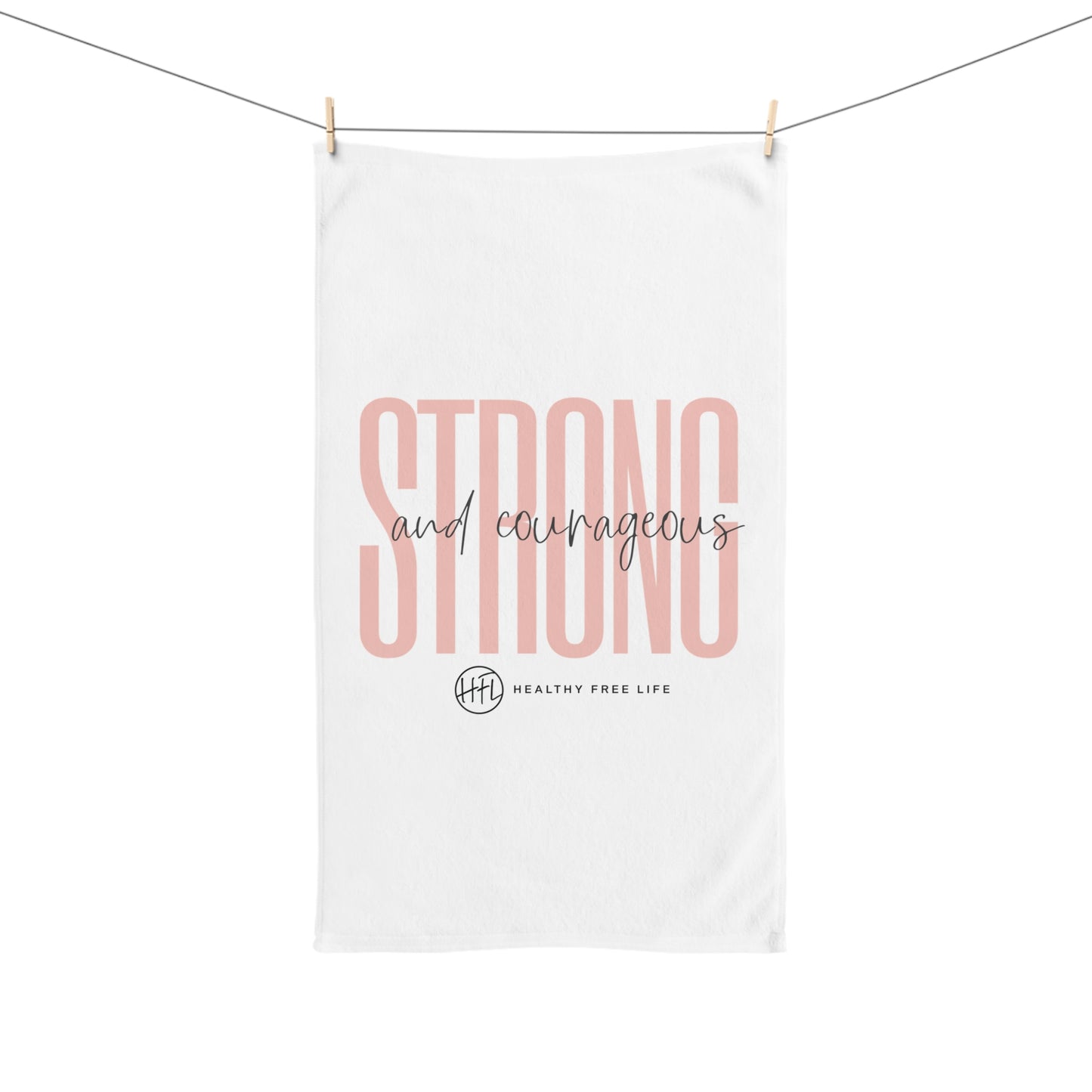 Strong & Courageous Towel