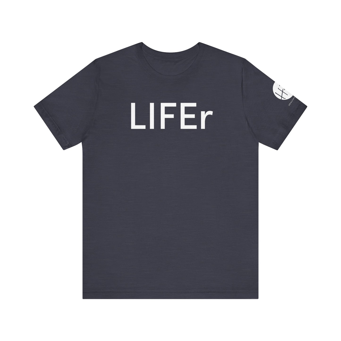 LIFEr w/ logo on sleeve | colors
