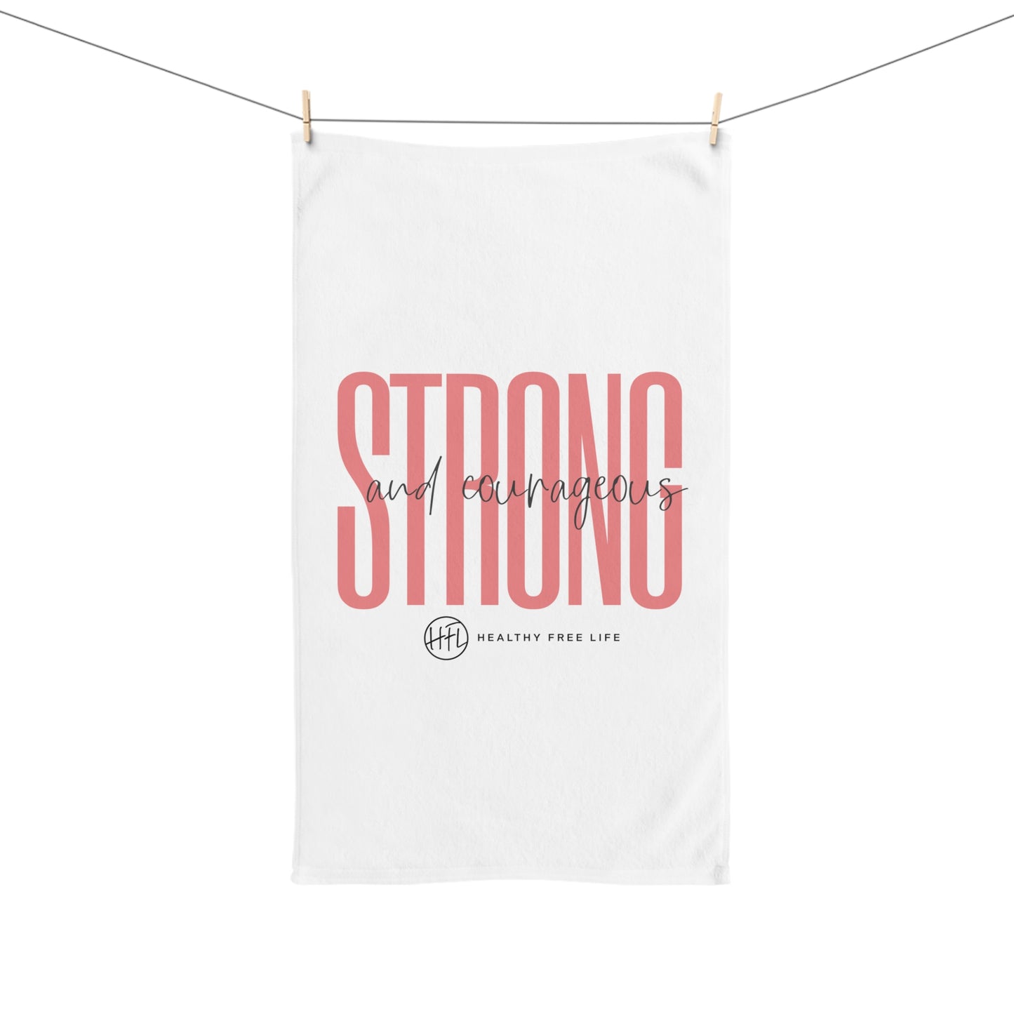 Strong & Courageous Towel | ADD TO CART for free when order is >$50