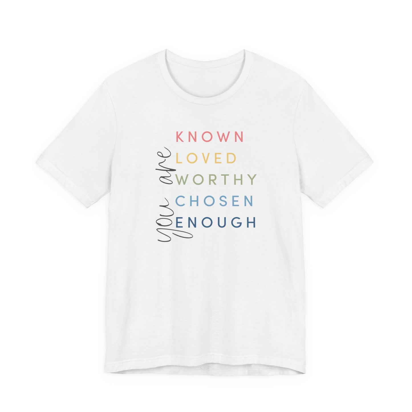 You Are... white tee