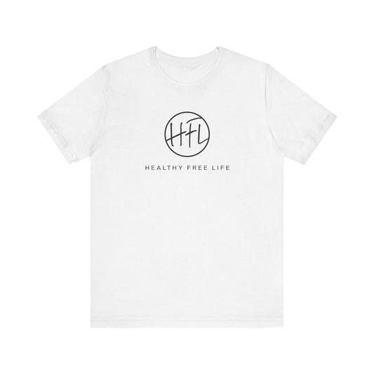 HFL center logo... | white tee