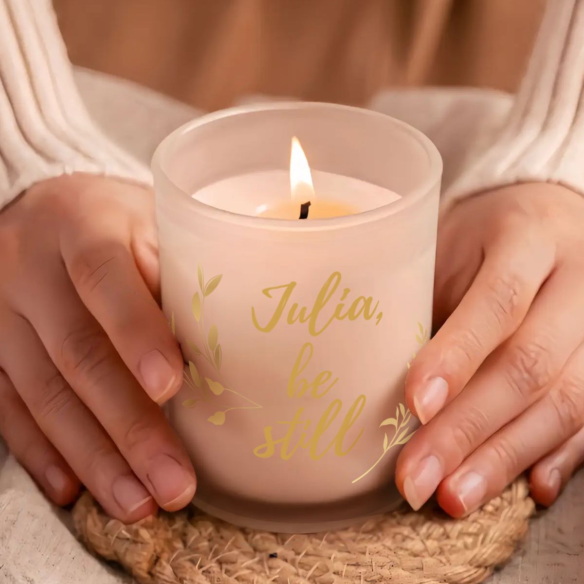 Personalized Christian Candle | 20% off at checkout!
