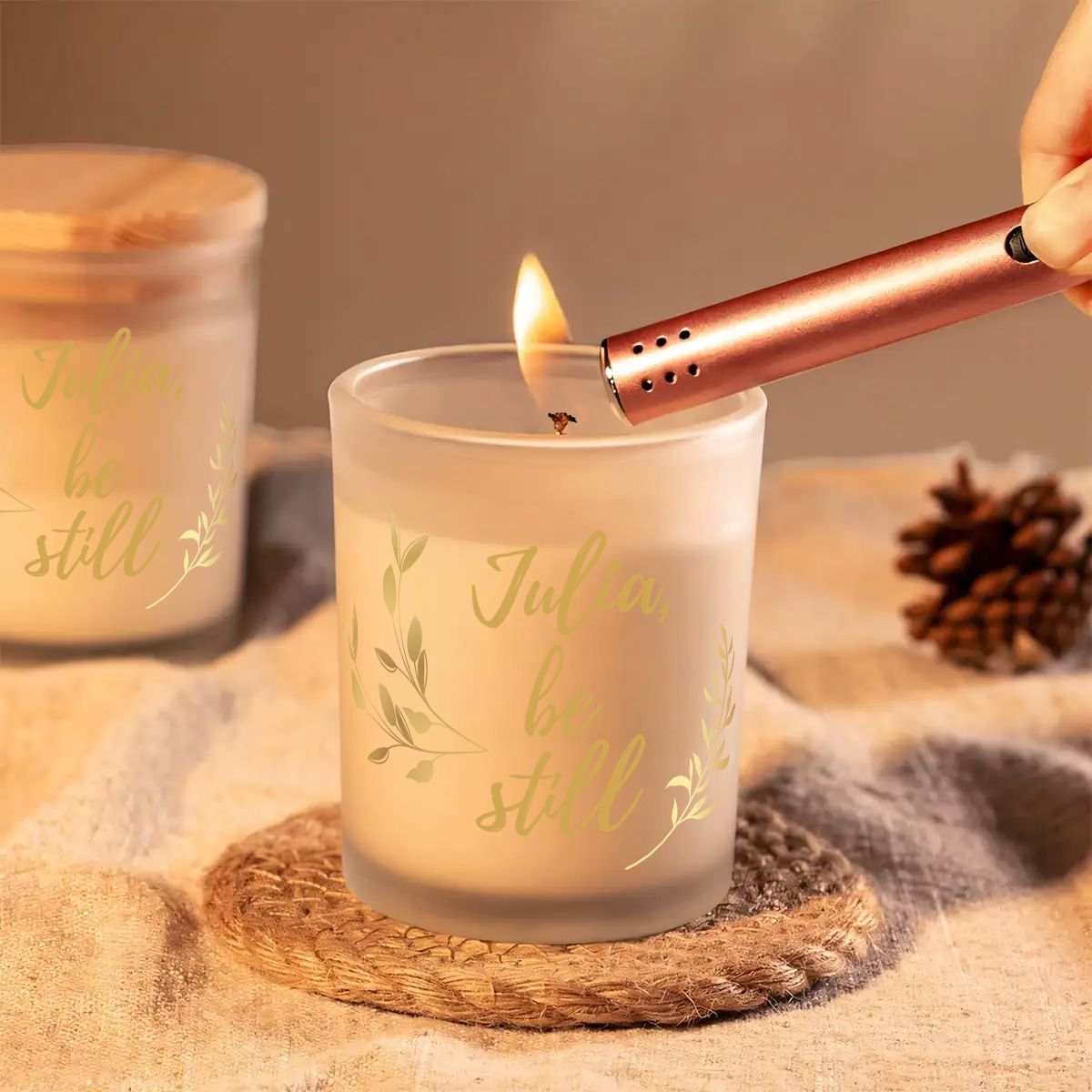 Personalized Christian Candle | 20% off at checkout!