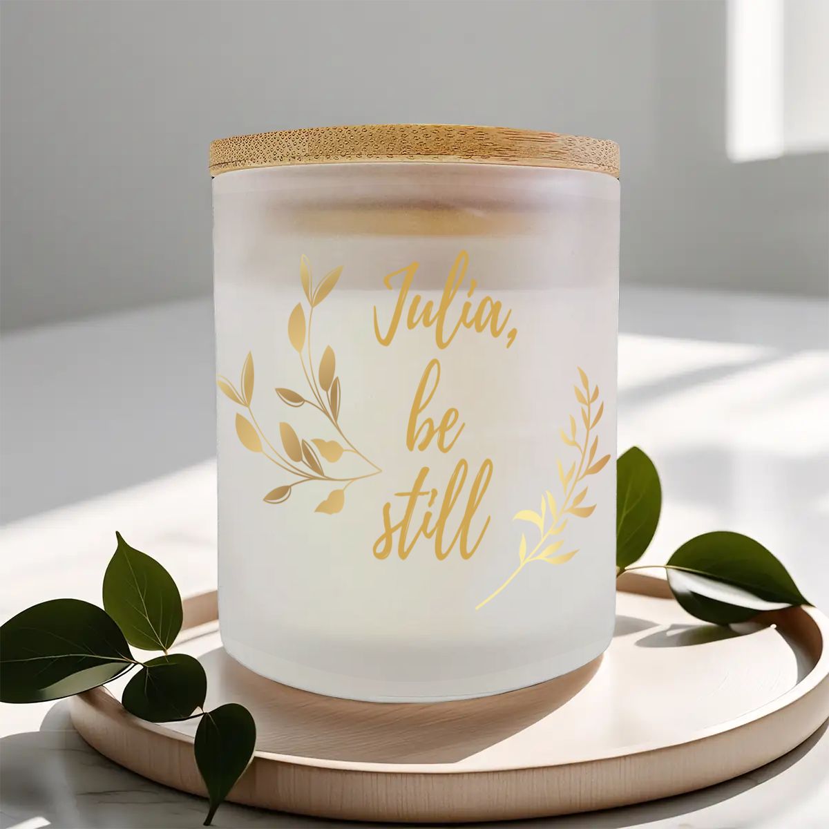 Personalized Christian Candle | 20% off at checkout!